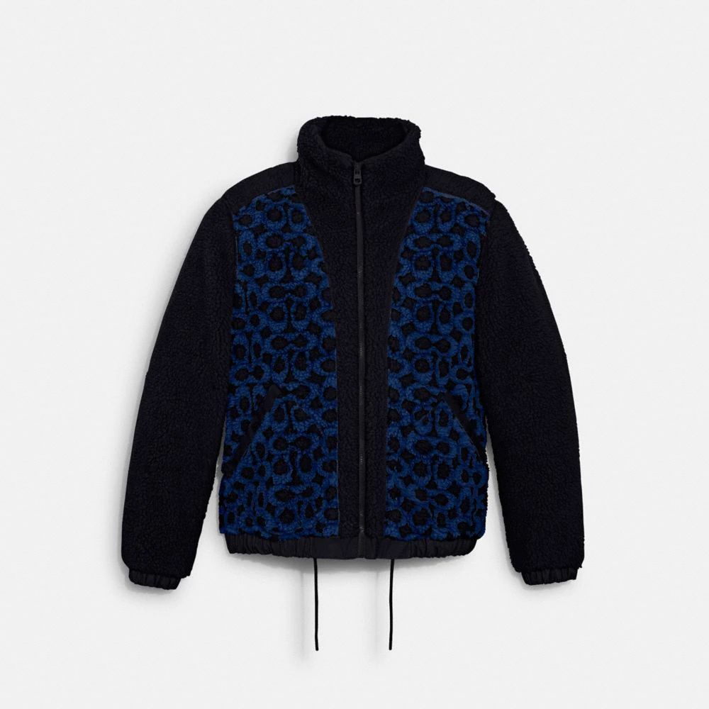 Full Sherpa Jacket Recycled Polyester