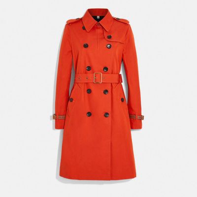 Icon Trench Coat Organic Cotton And Recycled Polyester