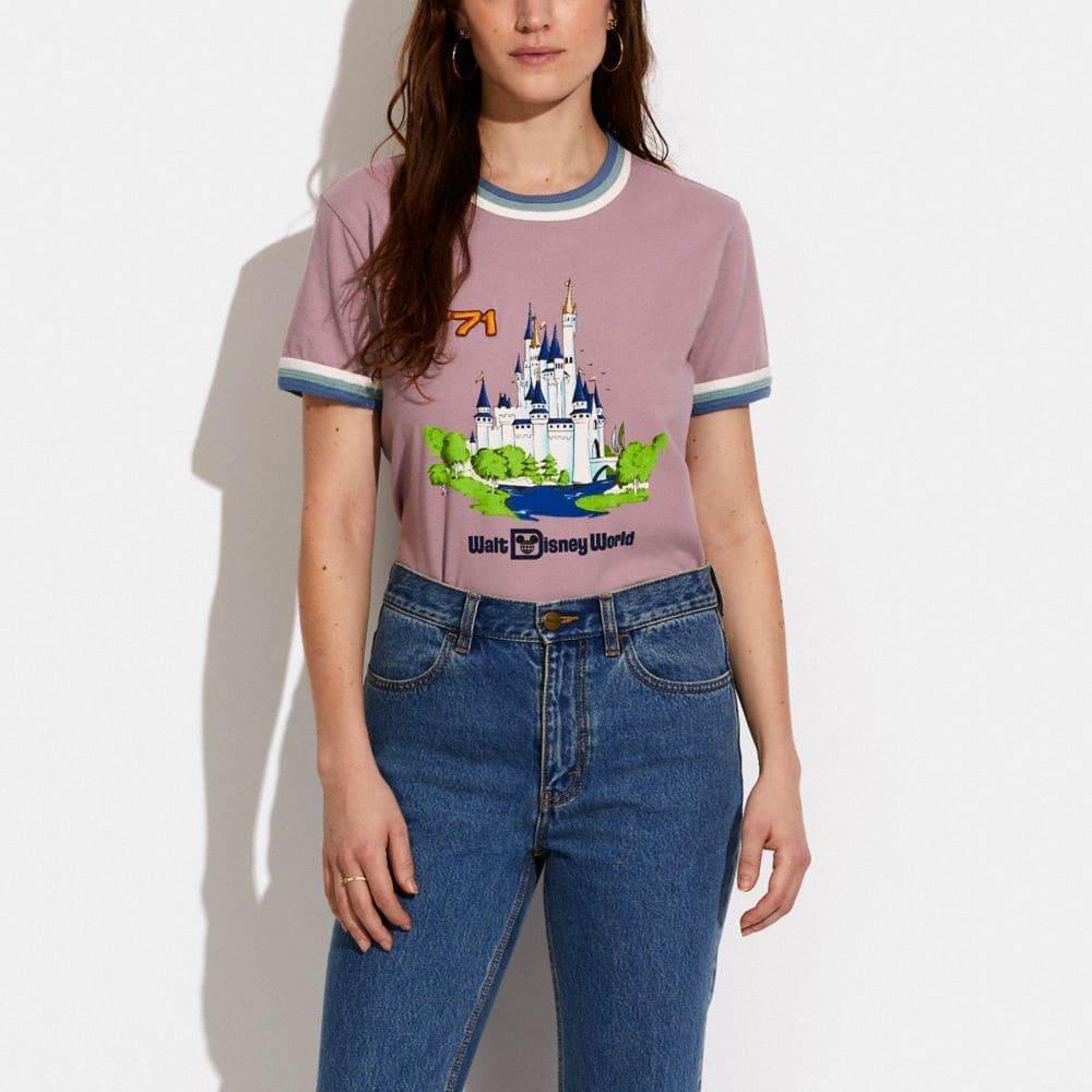 Disney X Coach Triple Rib T Shirt Organic Cotton