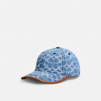 Signature Denim Baseball Cap