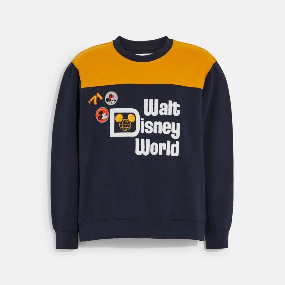 Disney X Coach Walt World Sweatshirt Organic Cotton