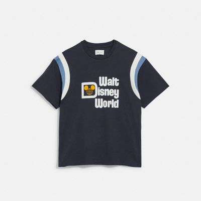 Disney X Coach Walt World T Shirt Organic Cotton