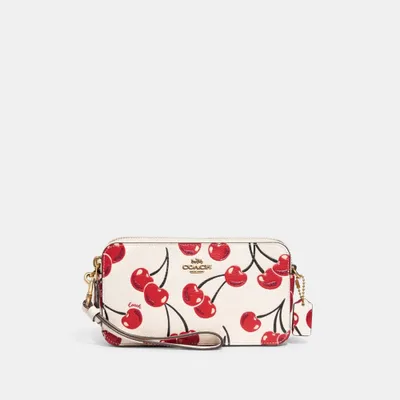 Kira Crossbody With Cherry Print
