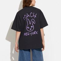 Bunny Skater T Shirt Organic Cotton