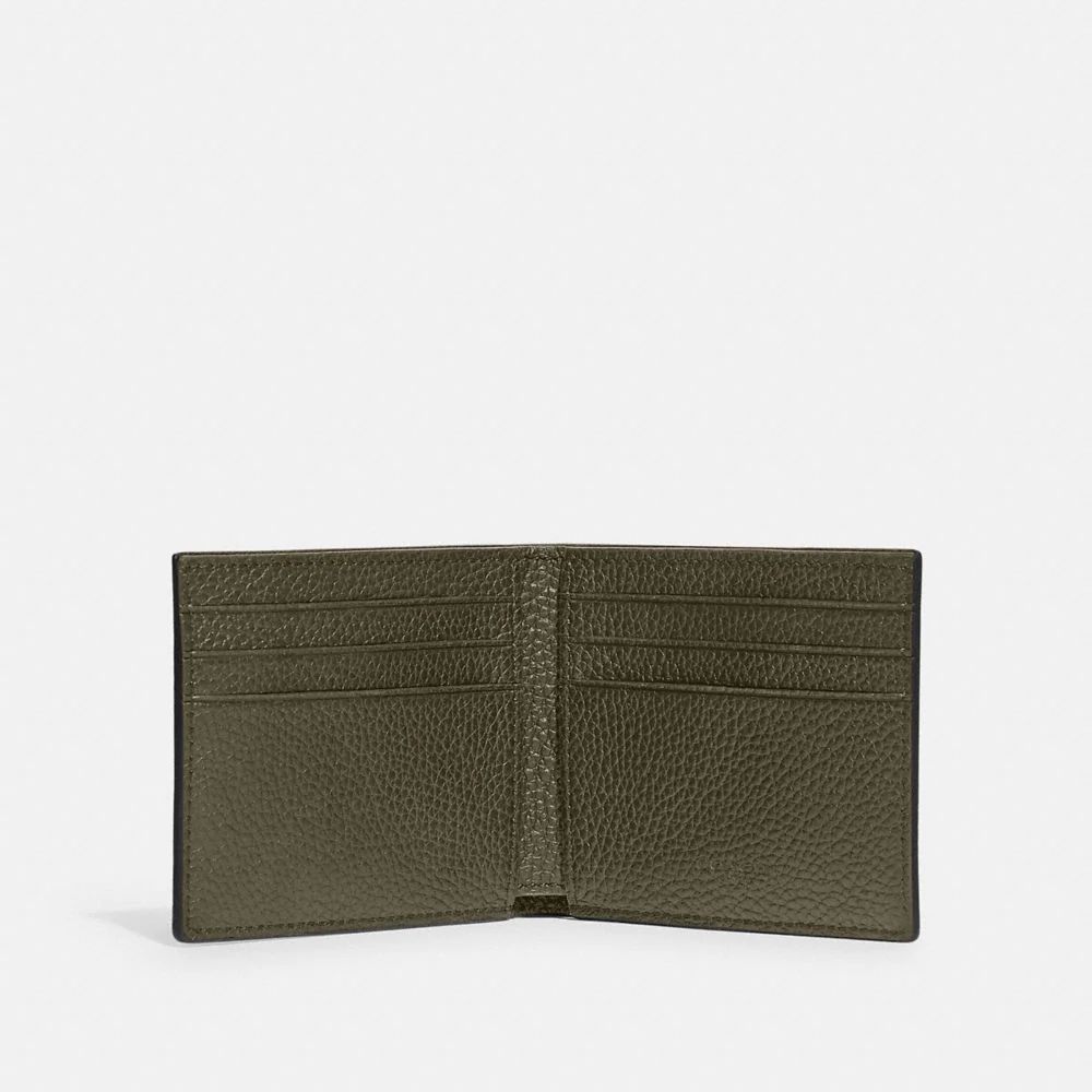 Slim Billfold Wallet Signature Leather