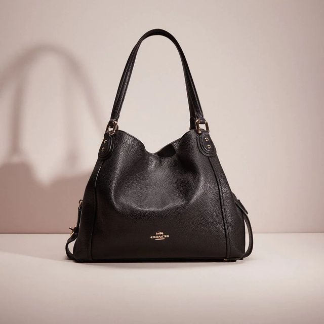 Coach Edie Shoulder Bag, Black