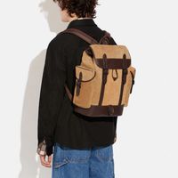 Hitch Backpack In Signature Suede