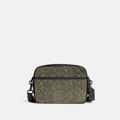 Flight Bag In Signature Suede