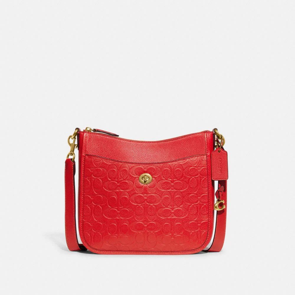 Chaise Crossbody In Signature Leather