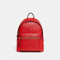Charter Backpack 24 In Signature Leather