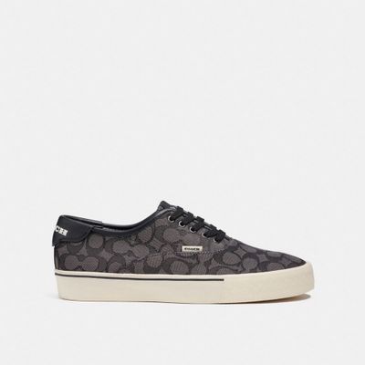 Skate Lace Up Sneaker Signature Jacquard