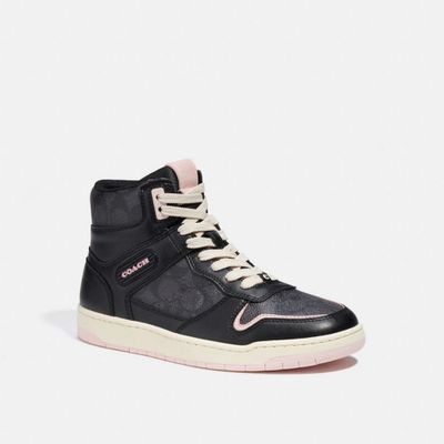 High Top Sneaker Signature Canvas