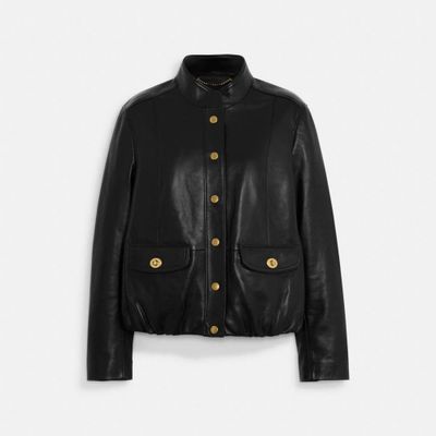 Lightweight Leather Jacket