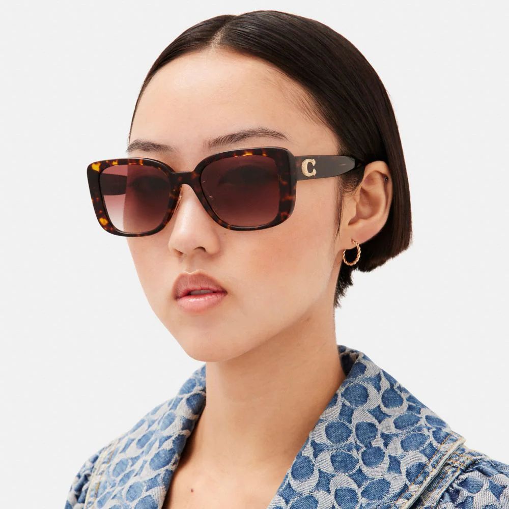 Tabby Oversized Square Sunglasses