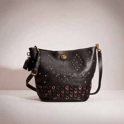 Upcrafted Duffle Shoulder Bag With Coach Link Detail