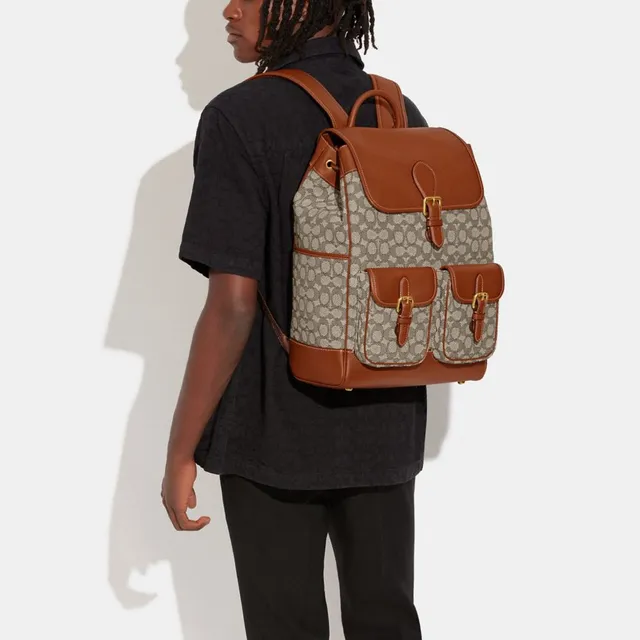 Coach Utility Backpack In Signature Jacquard