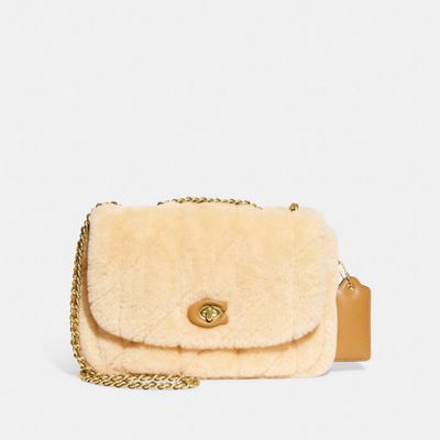 Pillow Madison Shoulder Bag Shearling With Quilting