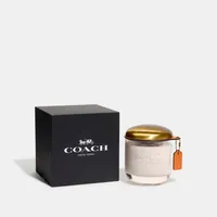 Boxed Coach Glass Candle