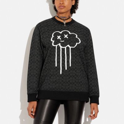 Rain Cloud Sweatshirt Organic Cotton