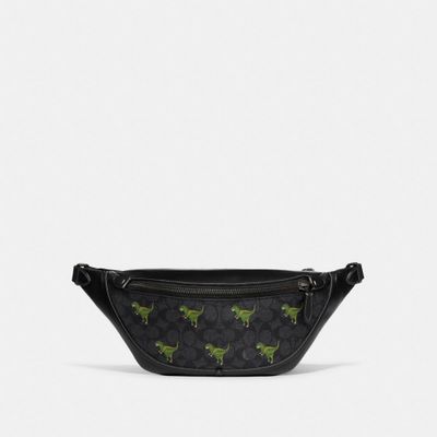 League Belt Bag Signature Canvas With Rexy Print