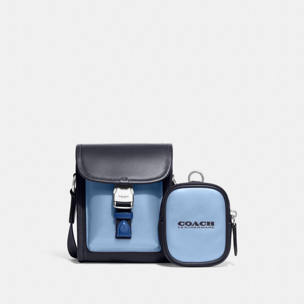 Charter North/South Crossbody With Hybrid Pouch Colorblock