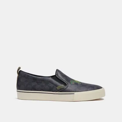 Coach Skate Slip On Sneaker Signature Canvas With Rexy | Scarborough Town  Centre Mall