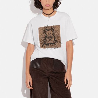 Signature Rave Bear T Shirt Organic Cotton