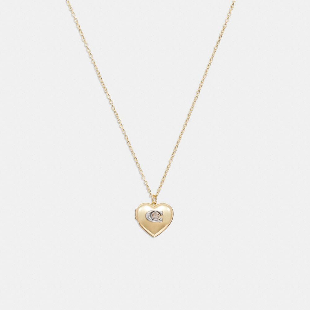 Signature Heart Locket Necklace
