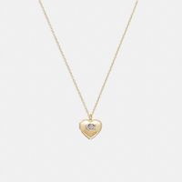 Signature Heart Locket Necklace