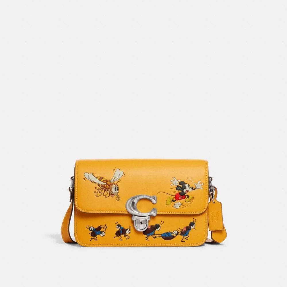 Coach Disney X Coach Studio Shoulder Bag With Mickey Mouse And Bugs |  Square One