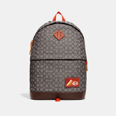 Utility Dome Backpack In Signature Jacquard