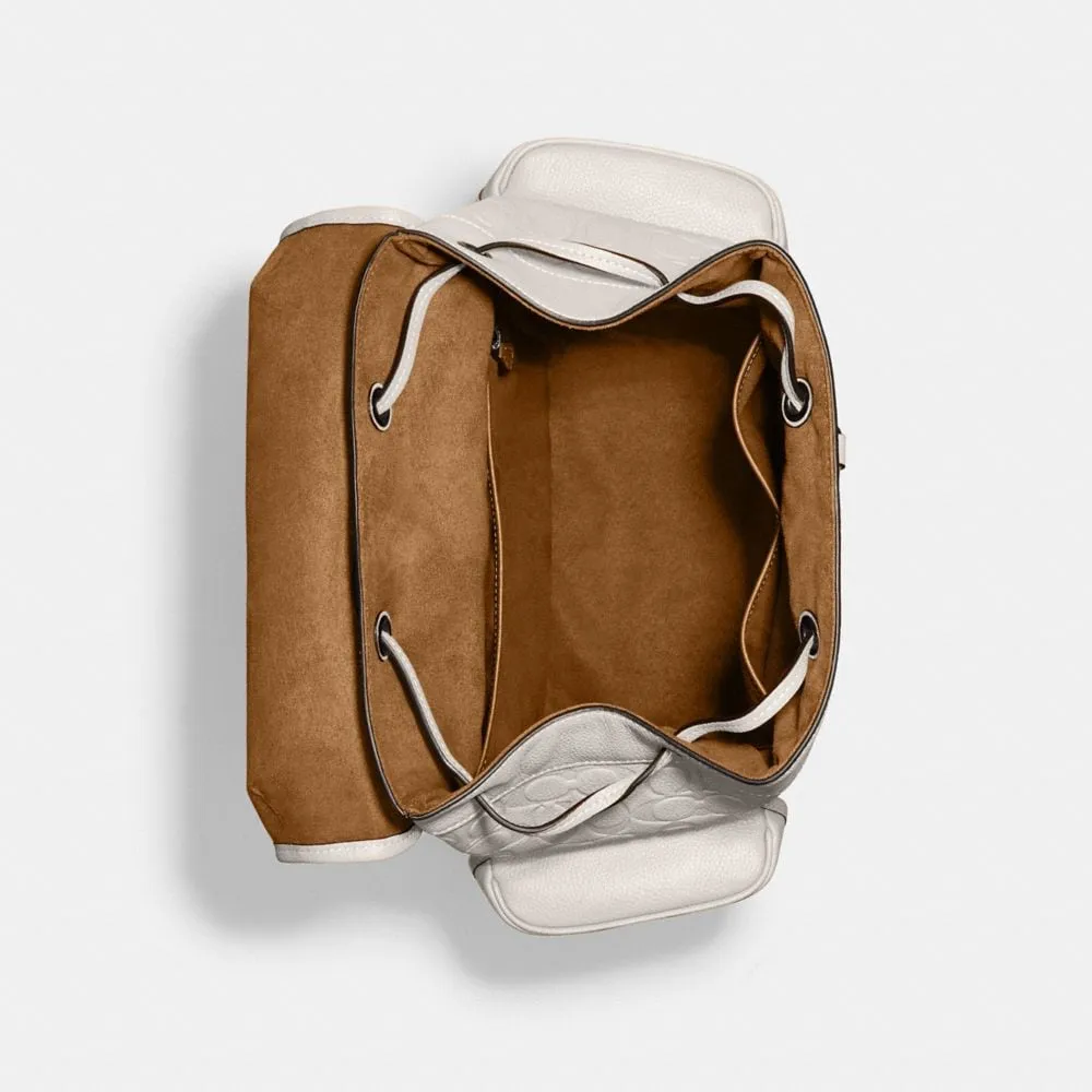 Hitch Backpack Signature Leather