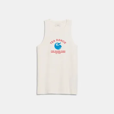 Tank Top With Tea Dance Graphic
