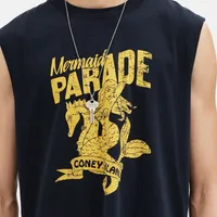 Tank Top With Mermaid Parade Graphic