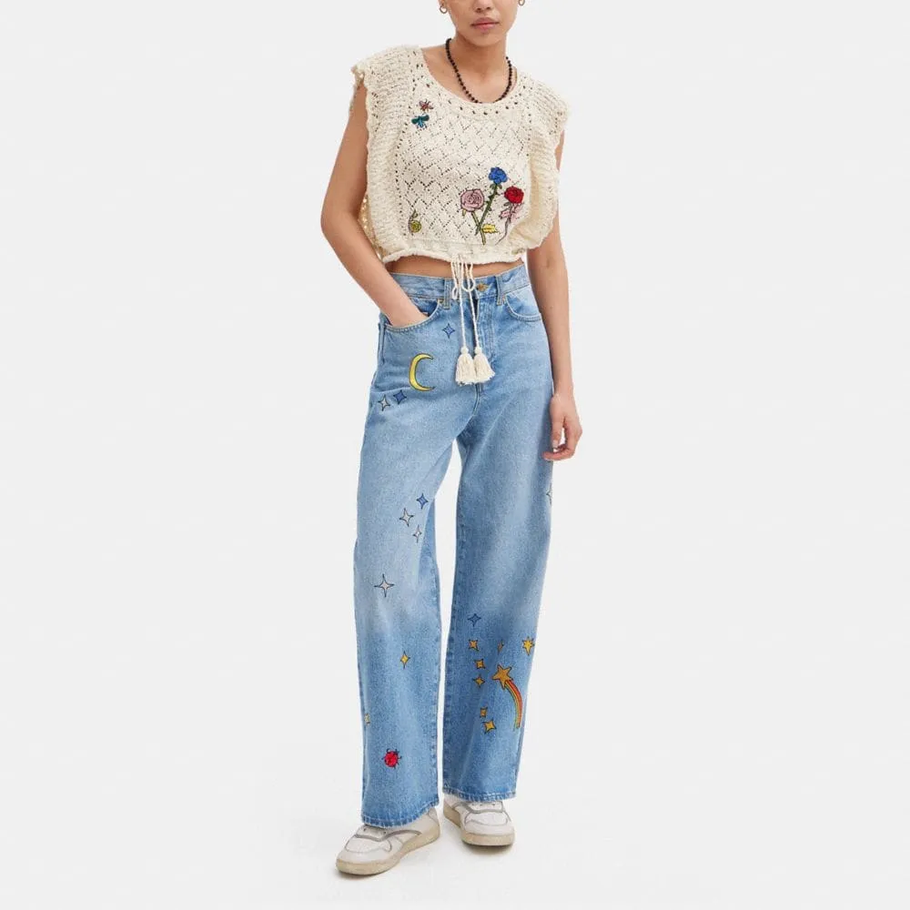 Coach X Observed By Us Pointelle Crop Top