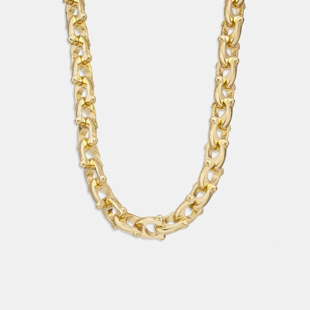 Chunky Signature Chain Link Necklace