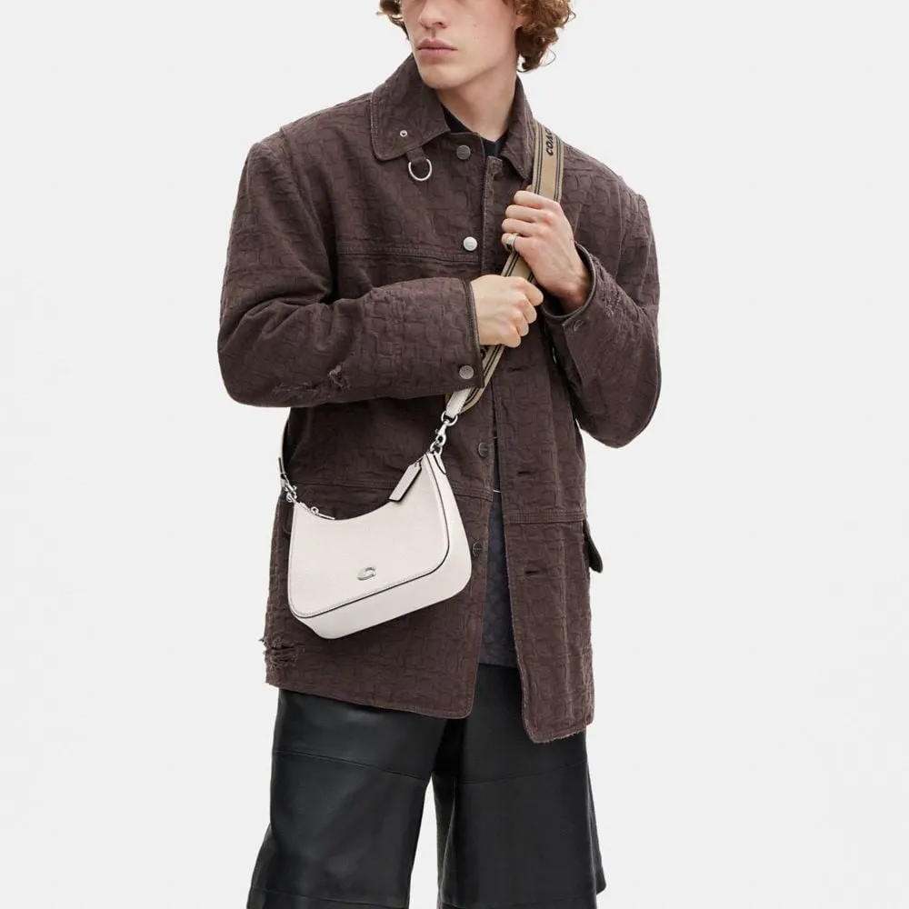 Hobo Crossbody With Signature Canvas Detail