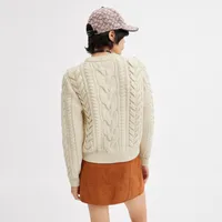 Sweater With Braided Detail