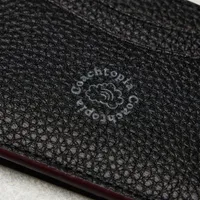 Wavy Card Case Coachtopia Leather