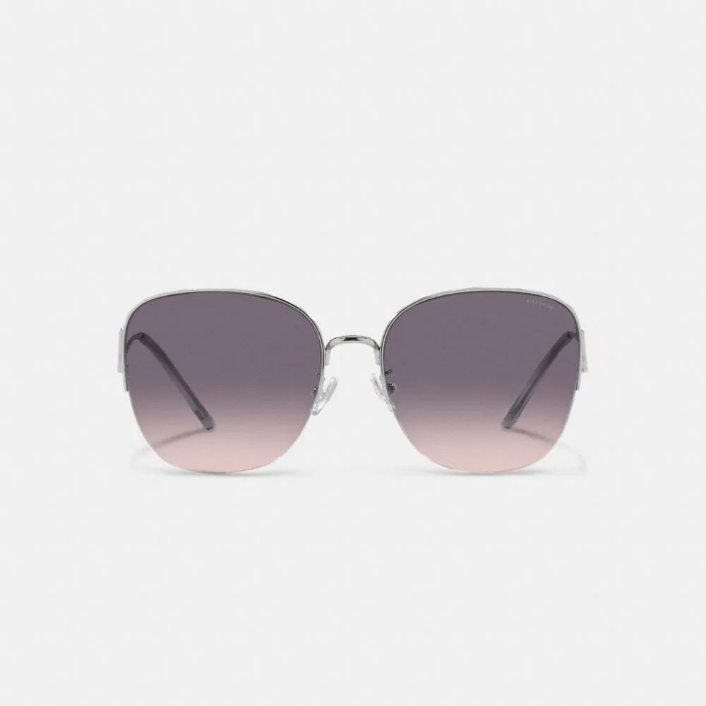 Metal Rounded Sunglasses