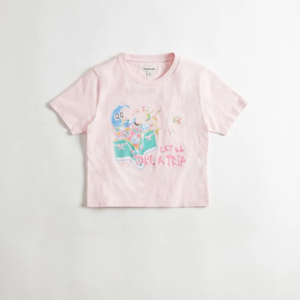 Baby T Shirt 95% Recycled Cotton: Let Us Take A Trip
