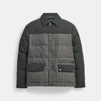 Quilted Coaches Jacket