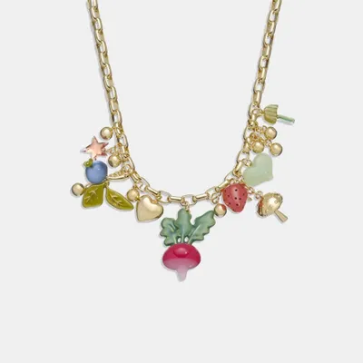 Coach X Observed By Us Charm Necklace