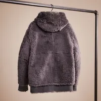 Upcrafted Reversible Shearling Hoodie