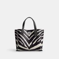 Willow Tote 24 With Zebra Print