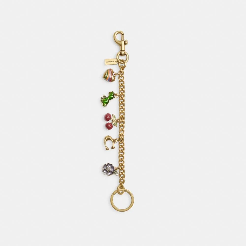 OBSESSED with the @Coach Motif Chain Bag Charm 😍 it can dress up so m, Bag  Charms