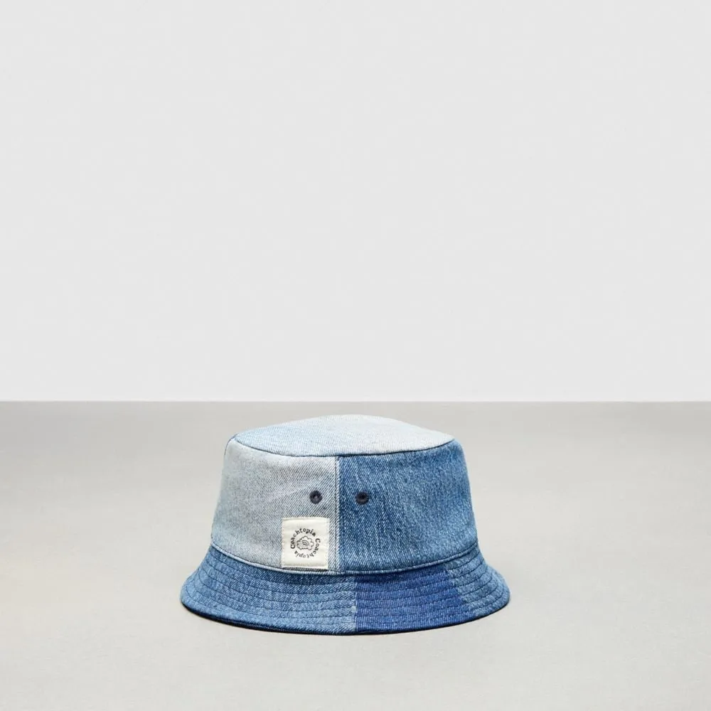 Bucket Hat Repurposed Denim