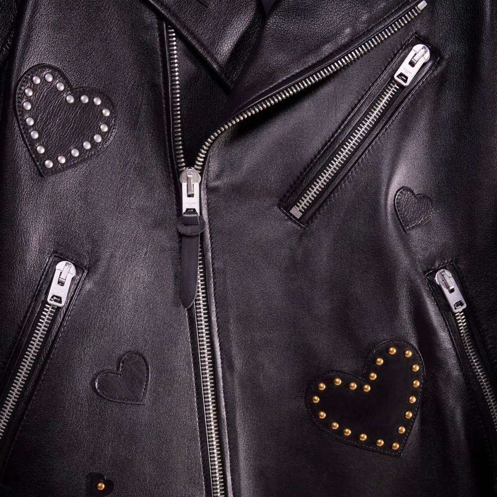 Upcrafted Leather Moto Jacket