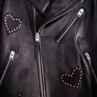Upcrafted Leather Moto Jacket