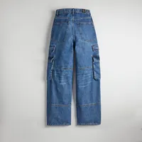 Denim Cargo Pant 31% Recycled Cotton